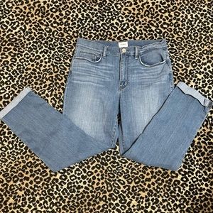 Blair high rise Hudson brand straight cropped. Sz 30